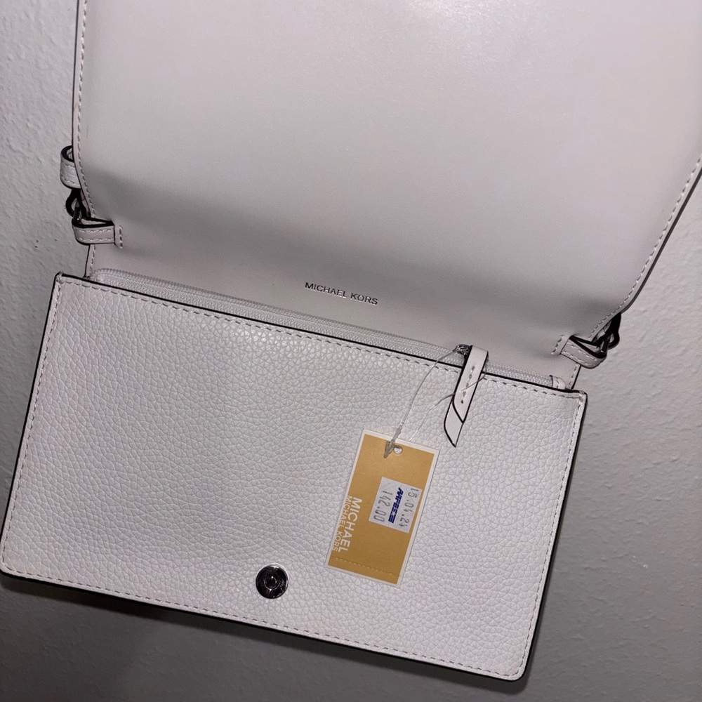 Michael kors white bag